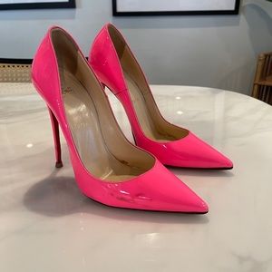 Christian Louboutin heels sz 39 1/2